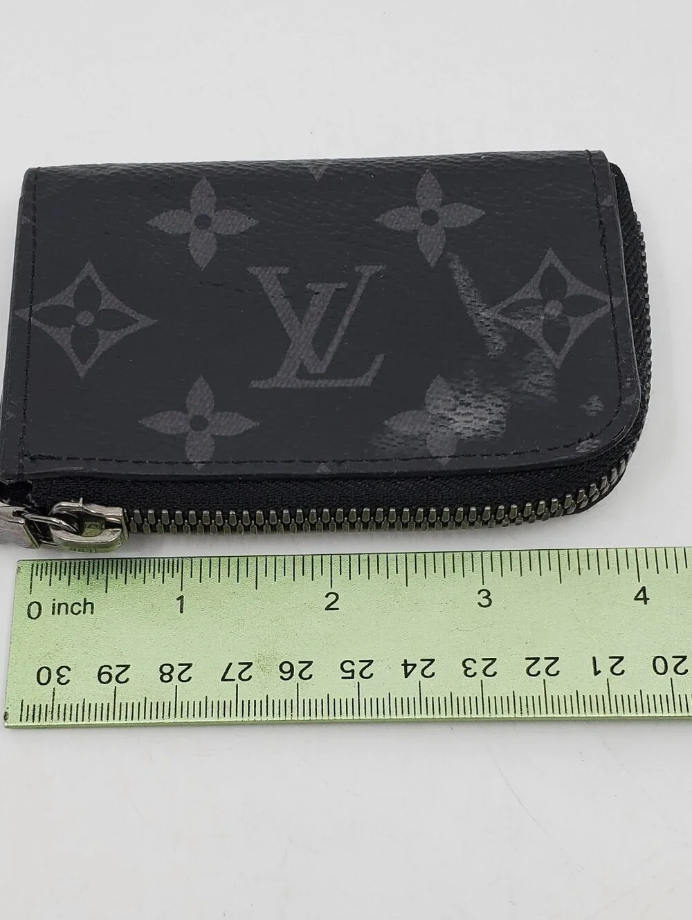 Louis Vuitton Monogram Eclipse Porte Monnale Jour Zip